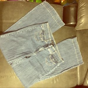 High waist, wide leg